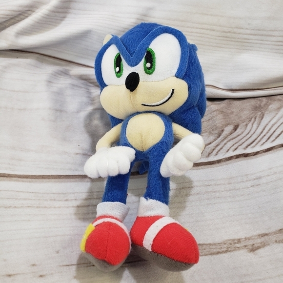Sonic The Hedgehog Plush Clip Coin Purse Doll 9 Inch 2023 - Picture 4 of 10